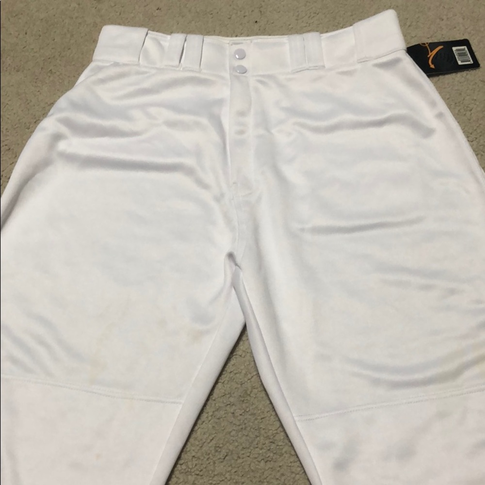 NWT 3n2 mens baseball pants size M with flaws